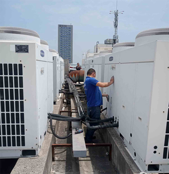 乌伊岭中央空调制热和不制冷系统维修方法